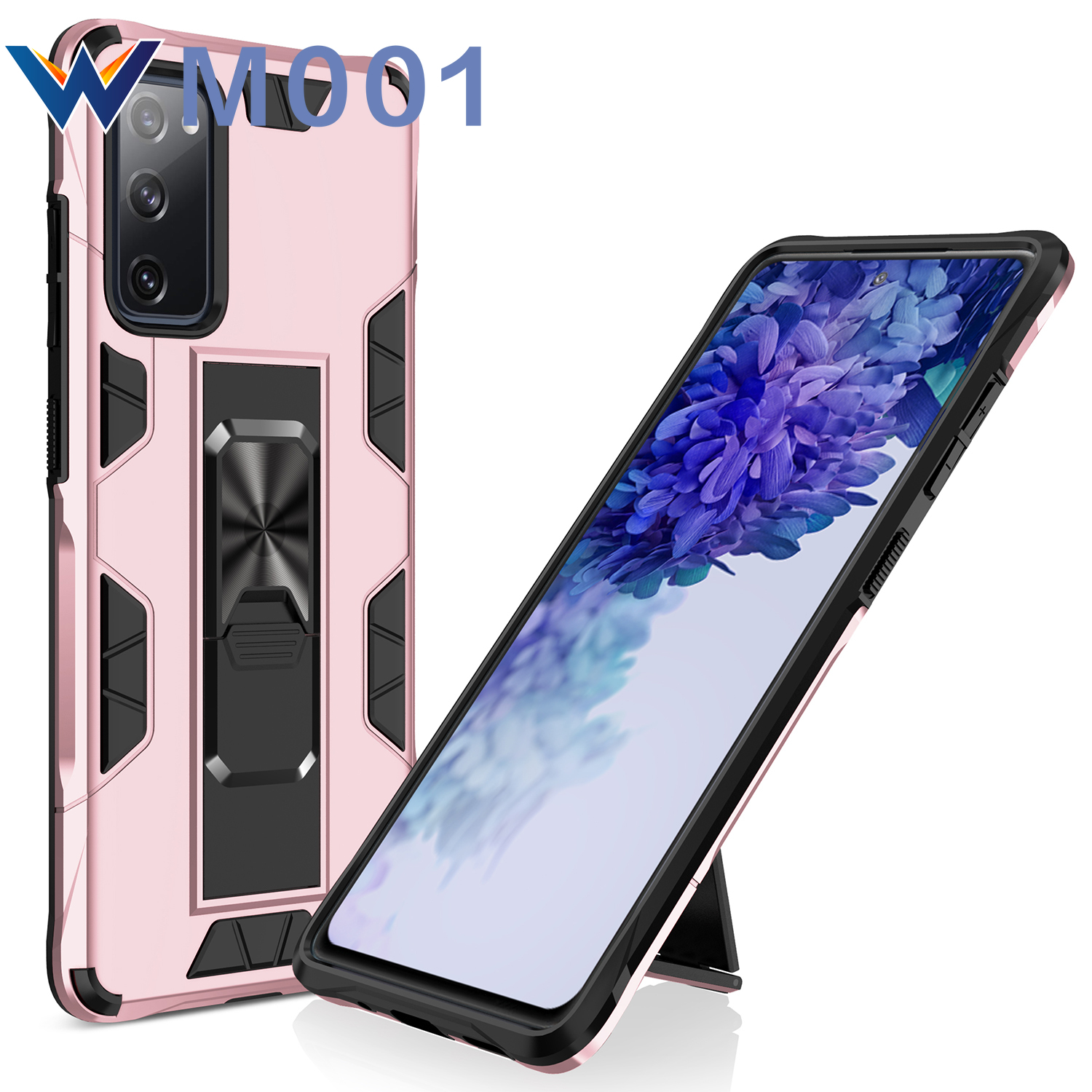 Ốp điện thoại sang trọng có giá đỡ cứng cho Huawei P20 P30 P40 P40+ Nova 3E 4E 7i 6 SE Lite