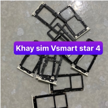 Khay sim điện thoại Vsmart  star 4