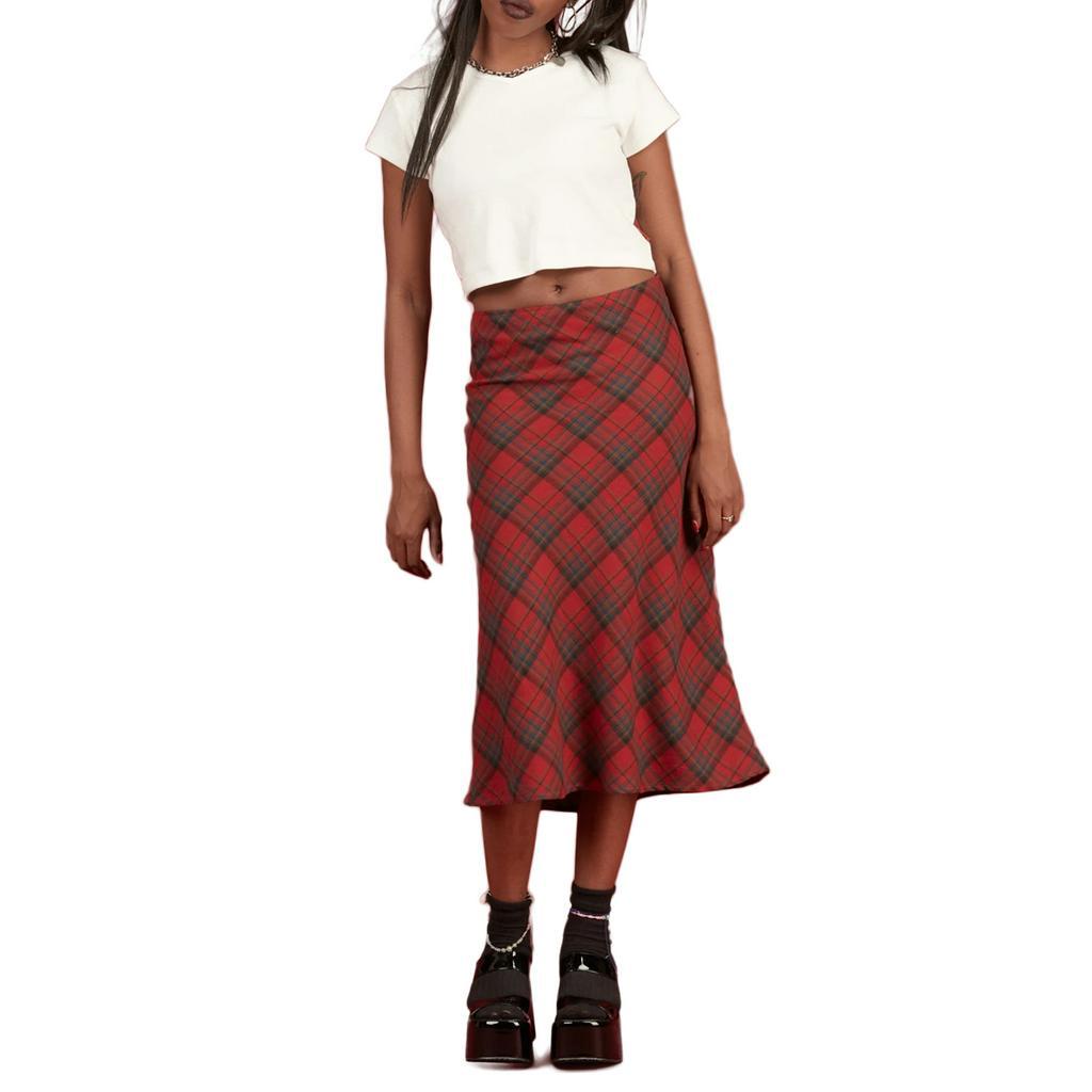 Chân Váy Ôm Ca-Rô Thời Trang Dành Cho Nữ