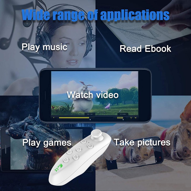 Tay Cầm Chơi Game Bluetooth Không Dây Vr Cho Điện Thoại 3d