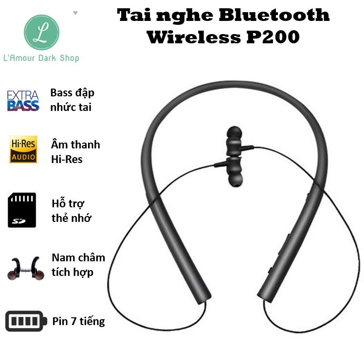 Tai nghe Bluetooth Wireless P300 Chất lượng cao - Giá phổ thông
