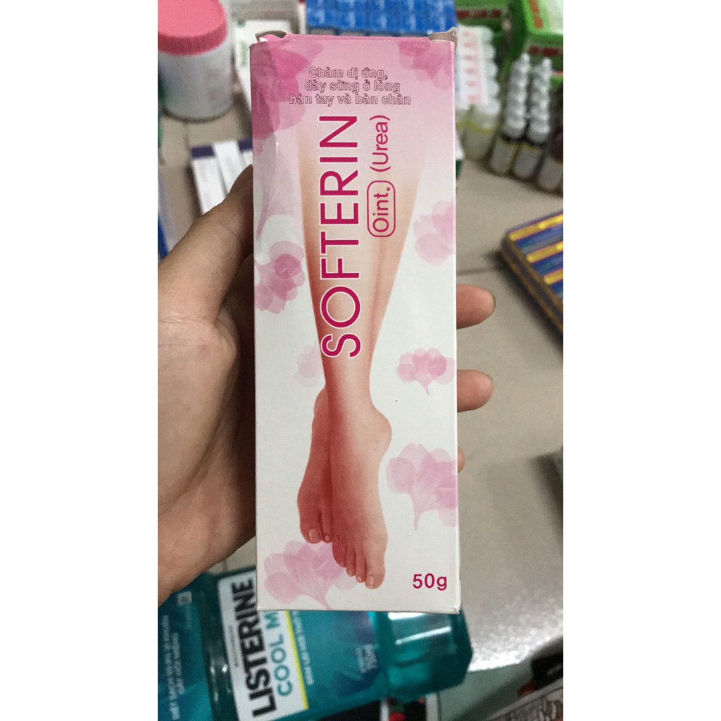 Softerin -Kem bôi sừng dưỡng ẩm cho da T/50gr