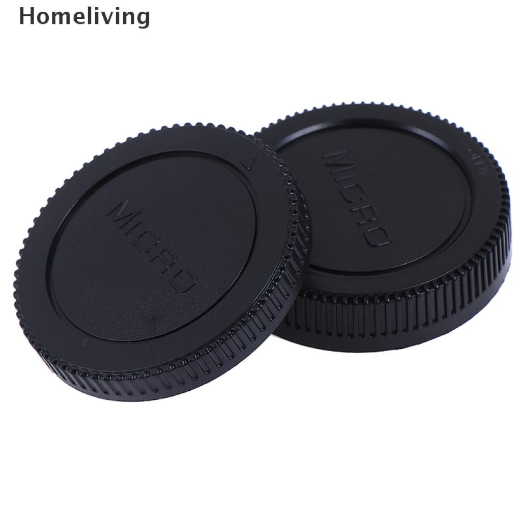 Nắp Bảo Vệ Ống Kính Máy Ảnh Olympus M4 / 3 Màu Đen