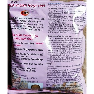Men ủ thức ăn chăn nuôi lợn gà vịt