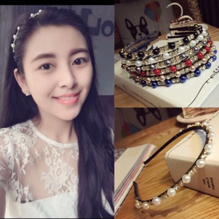 ( HÀNG MỚI VỀ ) Bờm tóc nữ đính ngọc xinh xắn