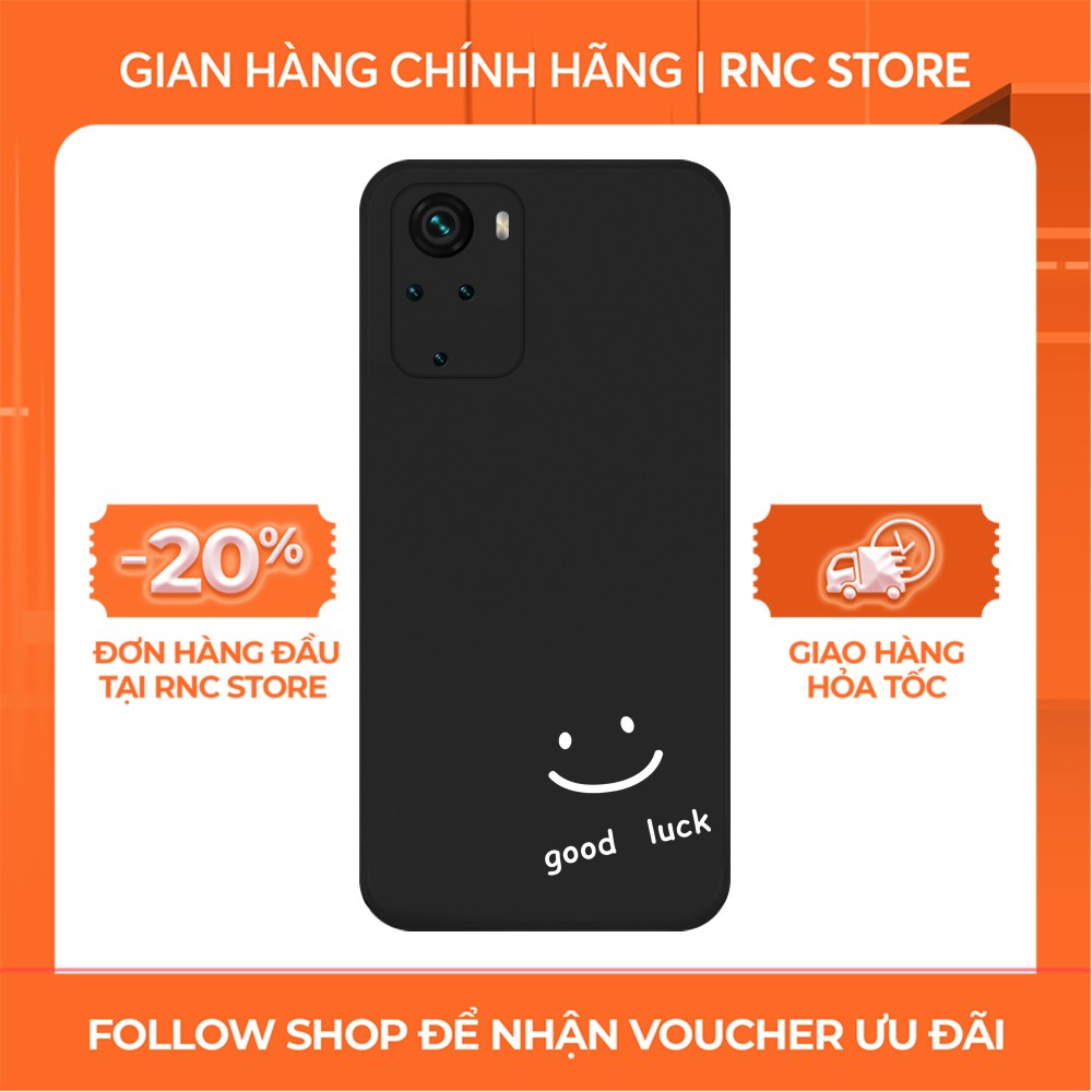 Ốp lưng Xiaomi Redmi 10/Redmi 9T/Poco X3/....dẻo cạnh vuông bảo vệ camera hình Good Luck