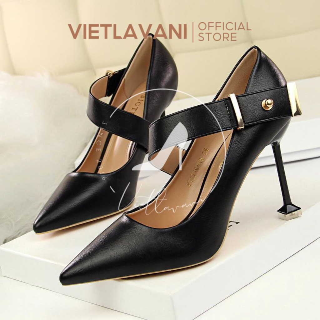 Giày 8 Phân Gót Nhọn Sang Chảnh Mã HG_C39