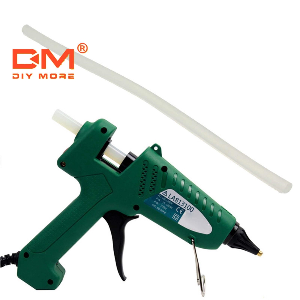 Thanh keo dán dạng đun nóng chảy DIYMORE màu trong suốt 7mm X 25cm