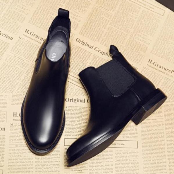Giày chelseaboot nam, Giày nam công sở mẫu mới cực Hot