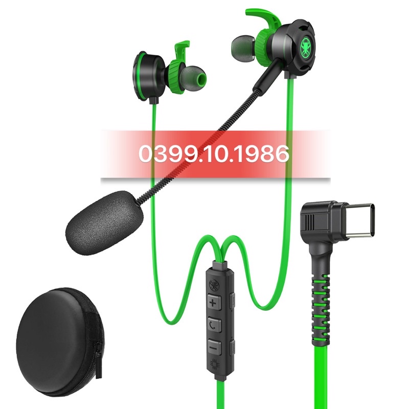 Tai nghe Plextone G30GL cổng Type C, Mic tháo rời, có DAC chuyên game và live streem cực hot