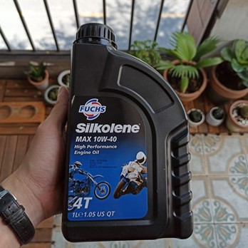 Dầu nhớt Silkolene Max 10w40 4T MA2 loại 1 lít