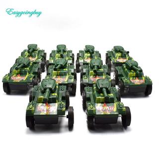 Toy ♡ Plastic Camouflage Tank Toys Pull Back Armored Vehicle Kids Model Toy Cars