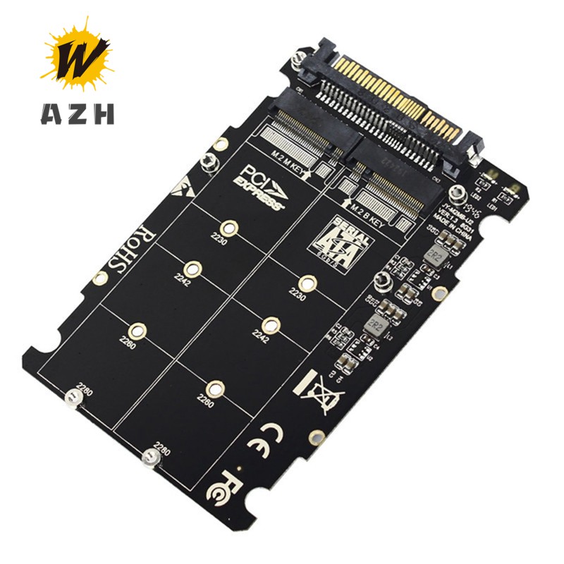 Bộ Chuyển Đổi 2 Trong 1 M.2 Nvme Sata U2Pcb M.2 Nvme Ssd Sang U.2