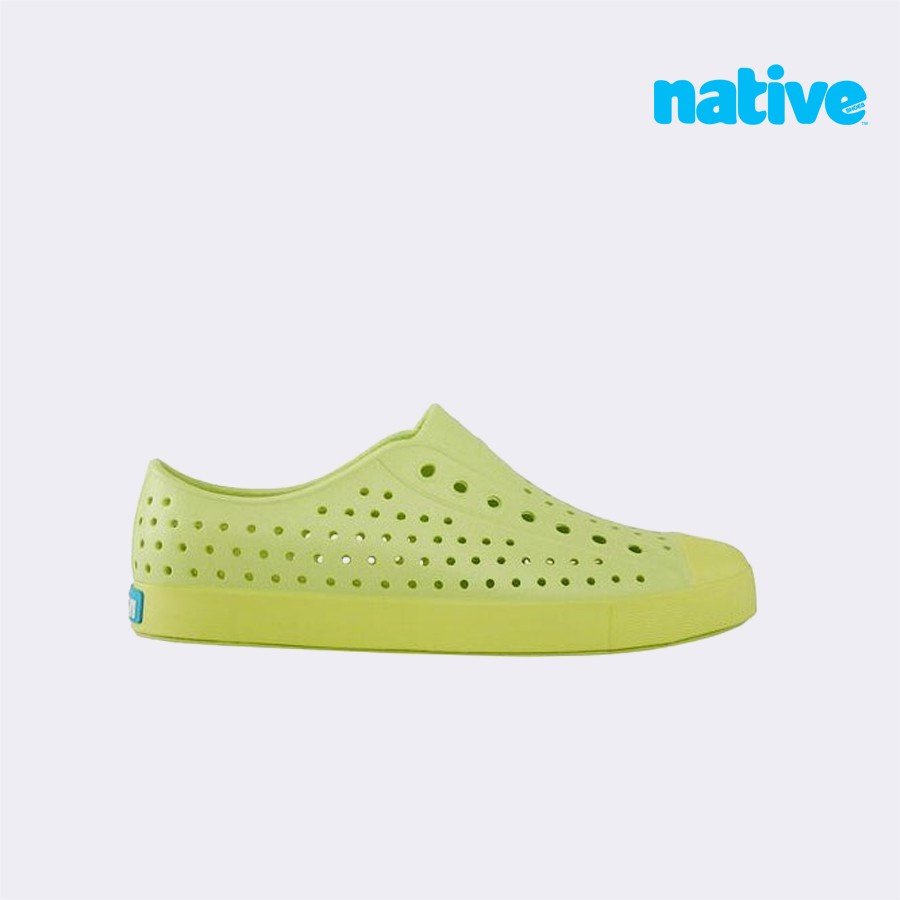 Giày Lười Unisex NATIVE Jefferson Bloom - Sunny Green