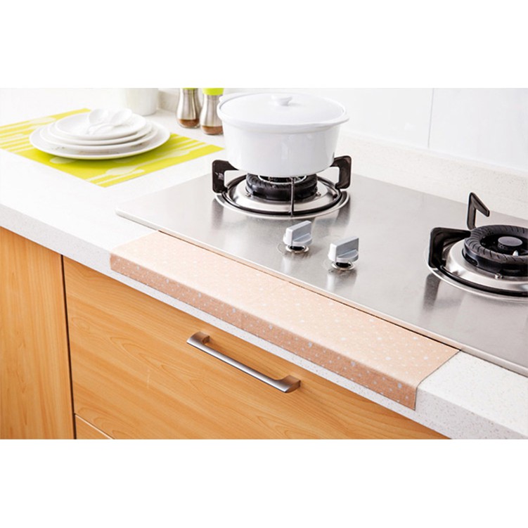 Tấm Dán Trang Trí Bếp, Bồn Vệ Sinh Hoa Văn 50x12 cm (Mẫu Ngẫu Nhiên)