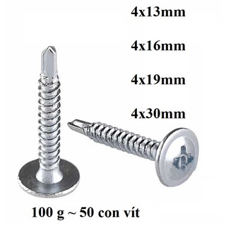 VÍT TỰ KHOAN ĐẦU DÙ, VÍT ĐUÔI CÁ