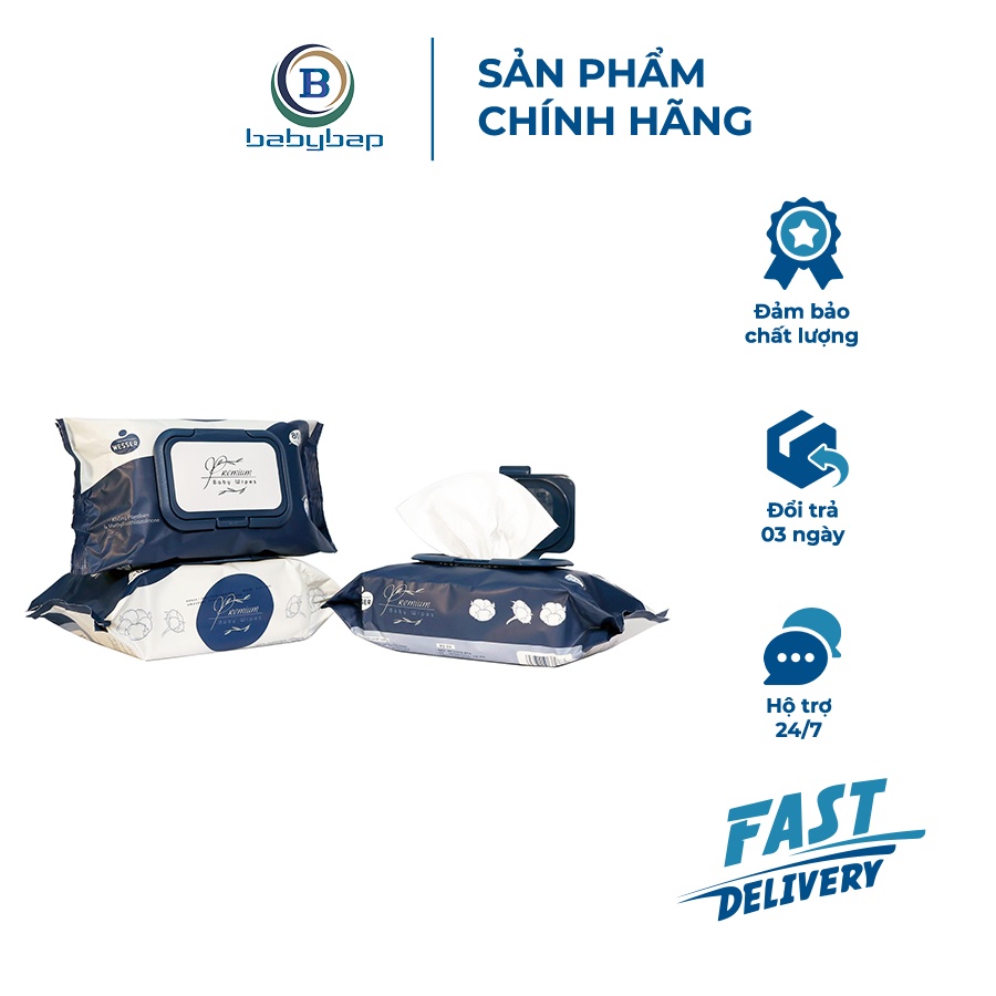 Khăn ướt cao cấp Wesser 80 tờ