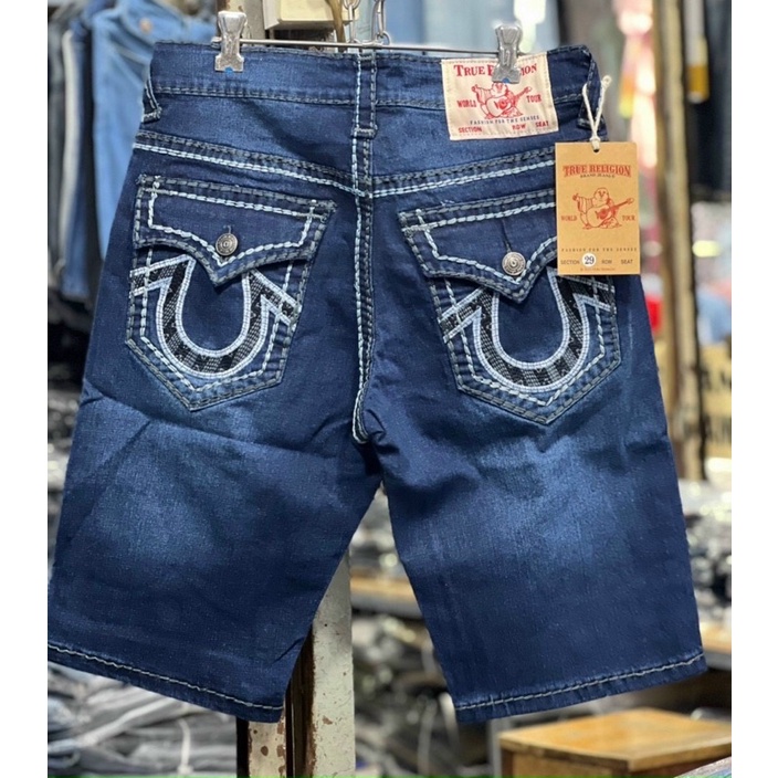 quần JEANS nam lững túi nắp hộp chỉ nổi ông địa màu xanh đẹp .