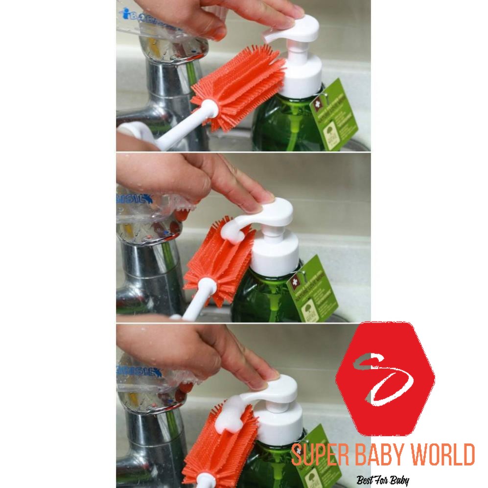 Nước rửa bình sữa tạo bọt Nature Love Mere chai 550ml/ túi 500ml