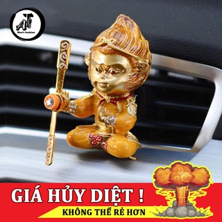 Quạt Sáp Thơm Tôn Ngộ Không Gắn Cửa Gió Điều Hòa Ô Tô - Trang Trí và Khử Mùi Khó Chịu Trong Xe