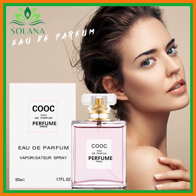 Nước Hoa Nữ Cooc Eau De Parfum Perfume Paris Cao Cấp 50ML Nội Địa Trung SOLANA