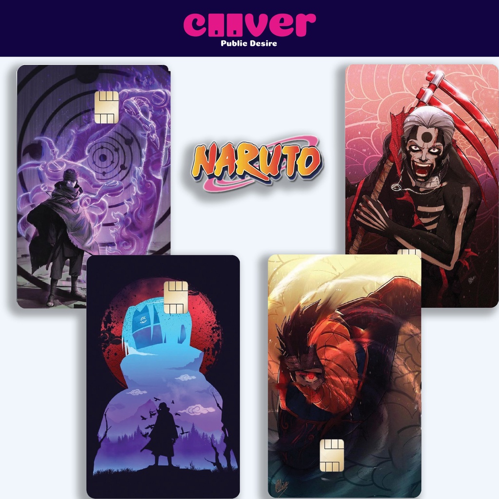 NARUTO3 - Miếng dán thẻ FREESHIP – Miếng dán thẻ ngân hàng/thẻ ATM, thẻ chung cư, thẻ thang máy, thẻ gửi xe,... COOVER