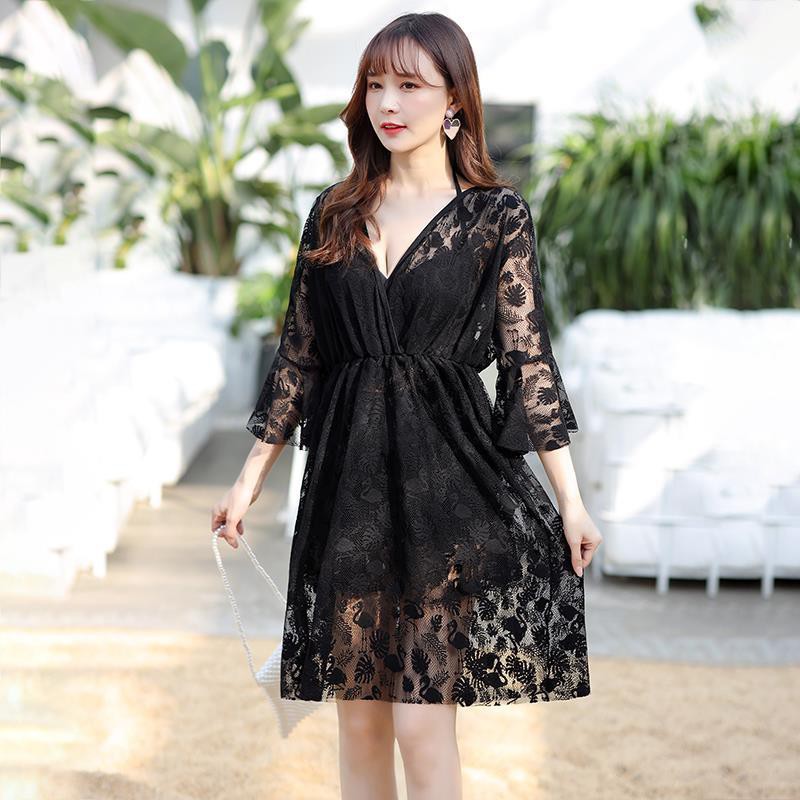 Bộ Đồ Bơi Kèm Áo Khoác Ngoài Thời Trang Cho Nữ 200