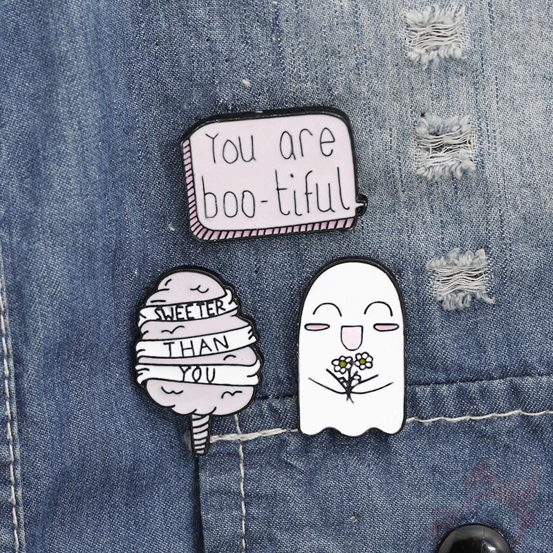 Phụ kiện trâm cài áo họa tiết vui nhộn sáng tạo