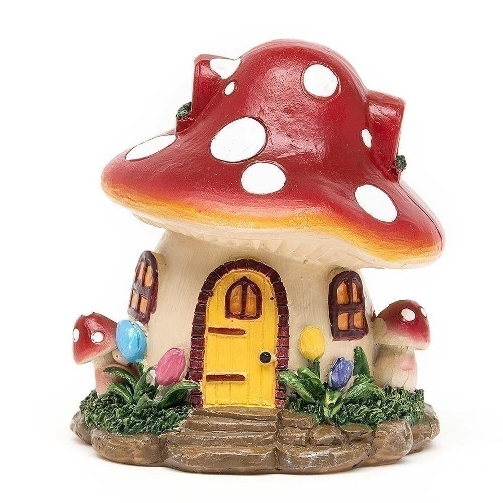 Mô Hình Ngôi Nhà Nấm Mini Bằng Nhựa Resin Dùng Trang Trí Tiểu Cảnh