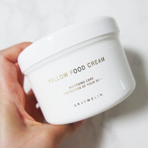 Kem Trái Cây Vàng Dưỡng Trắng Da Graymelin Yellow Food Cream 500ml