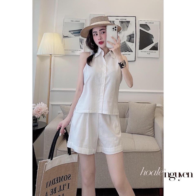 SNU273 - SET NỮ SÁT NÁCH ĐŨI XƯỚC QUẦN SOOC
