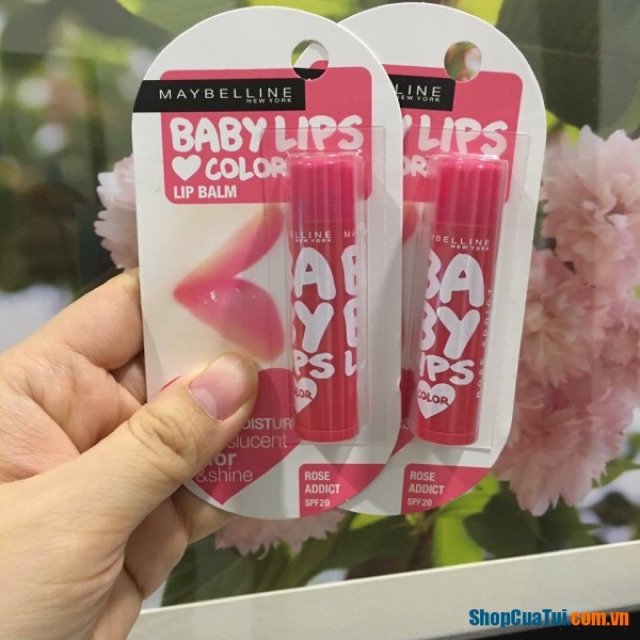💄SON DƯỠNG ẨM CÓ MÀU baby lips maybeline siêu đẹp 🍒