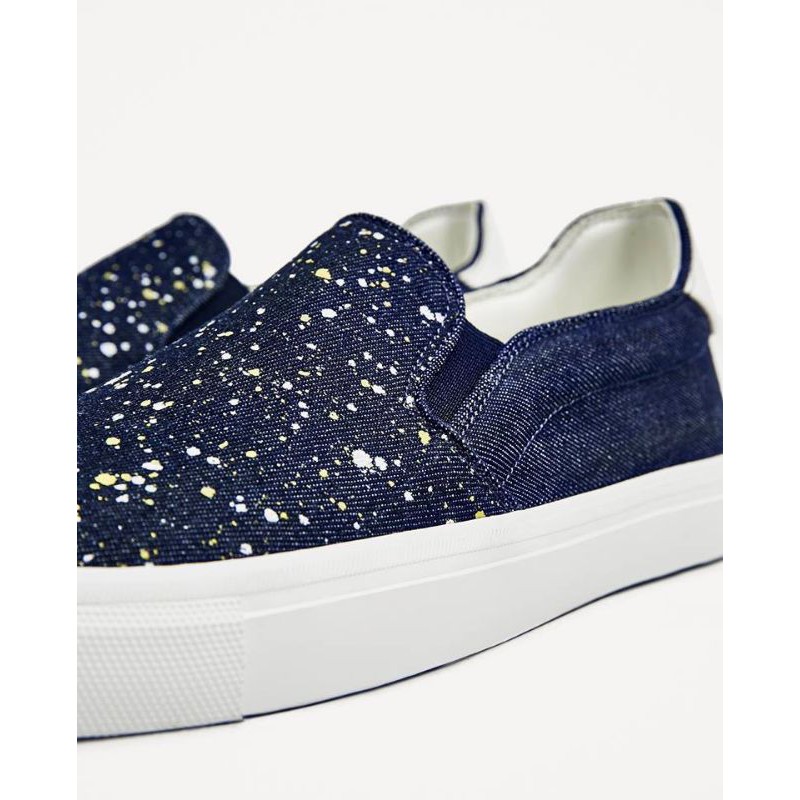 Giầy lười vẩy sơn nam zara man | BigBuy360 - bigbuy360.vn