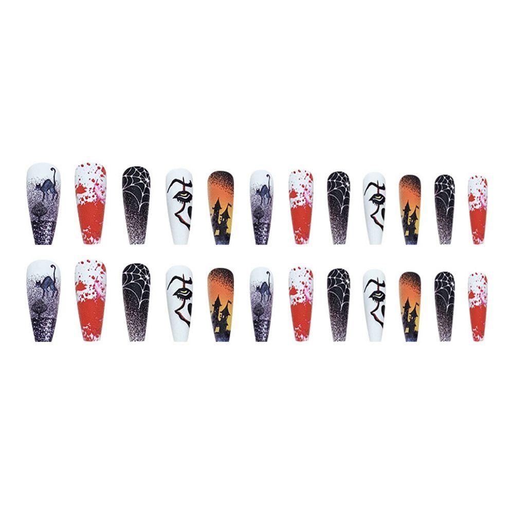 Hộp 24 Món Đồ Chơi HECCEH Chất Lượng Cao|Bộ Móng Tay Giả Có Thể Tháo Rời