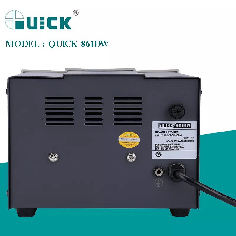 [Rẻ vô địch] Máy khò Quick 861DW chính hãng tem vàng