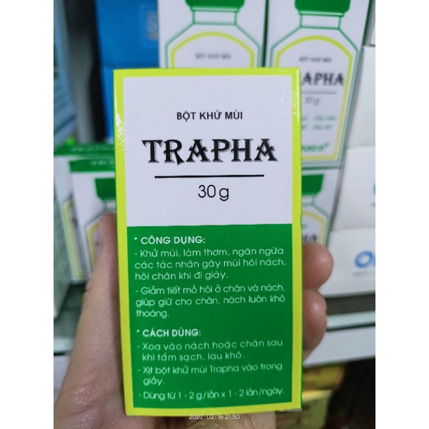 Bột khử mùi TRAPHA