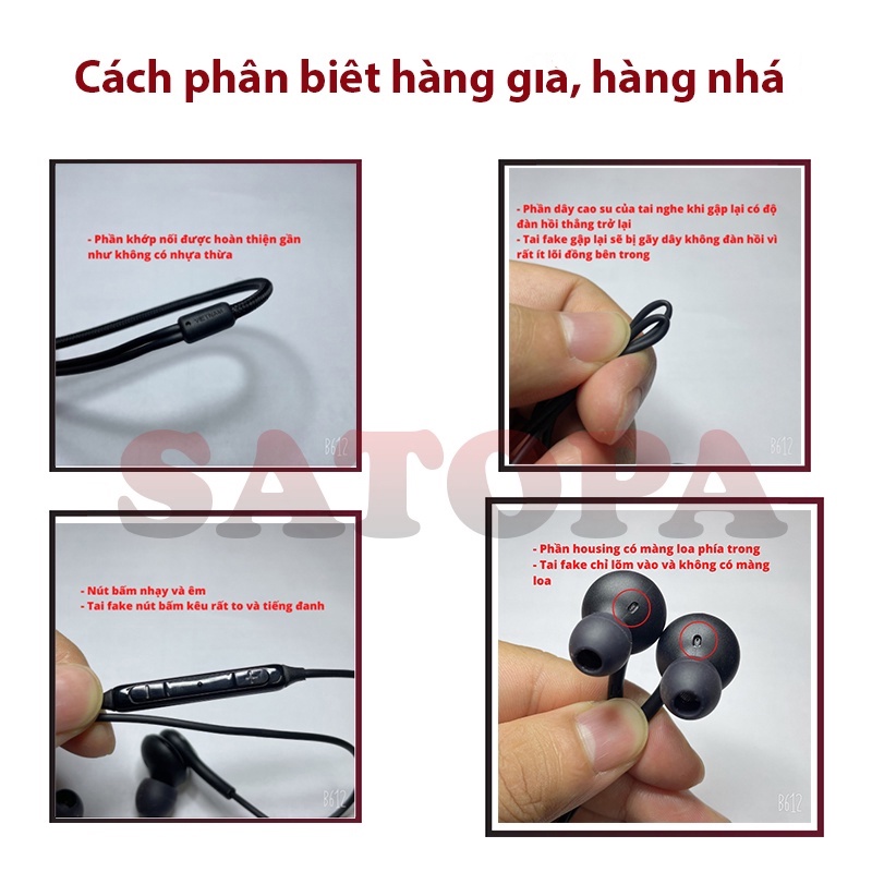 Tai nghe AKG Type- C S20, Samsung Note 10 Plus Chính hãng - Kèm Quà tặng