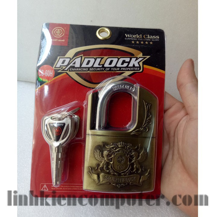 [FREESHIP] Ổ KHÓA PADLOCK 60mm, C3-60H CHỐNG CẮT SONG SƯ