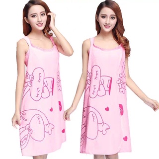 Khăn tắm choàng 2 trong 1 cotton mềm mịn