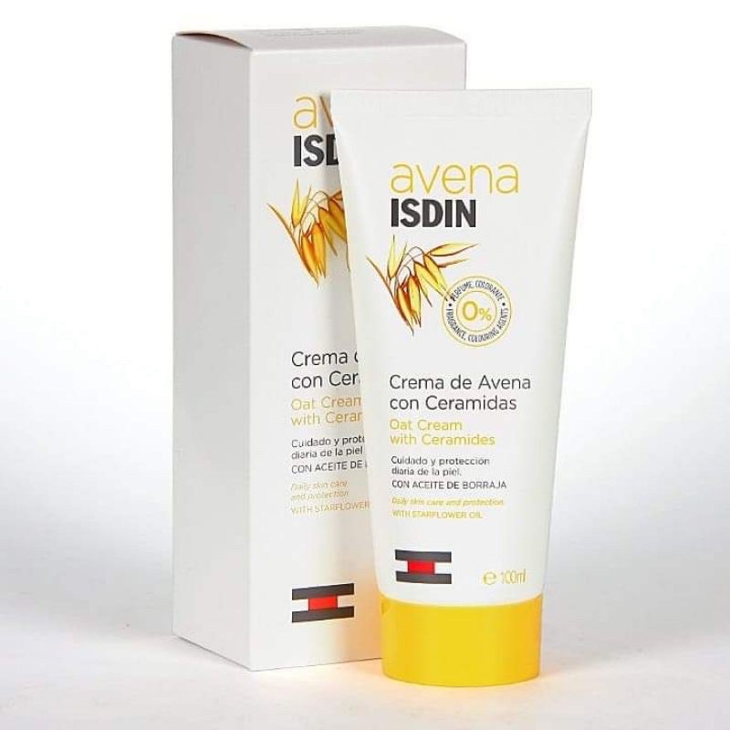 Kem dưỡng ẩm phục hồi yến mạch Isdin Avena moisturing cream - Chính hãng