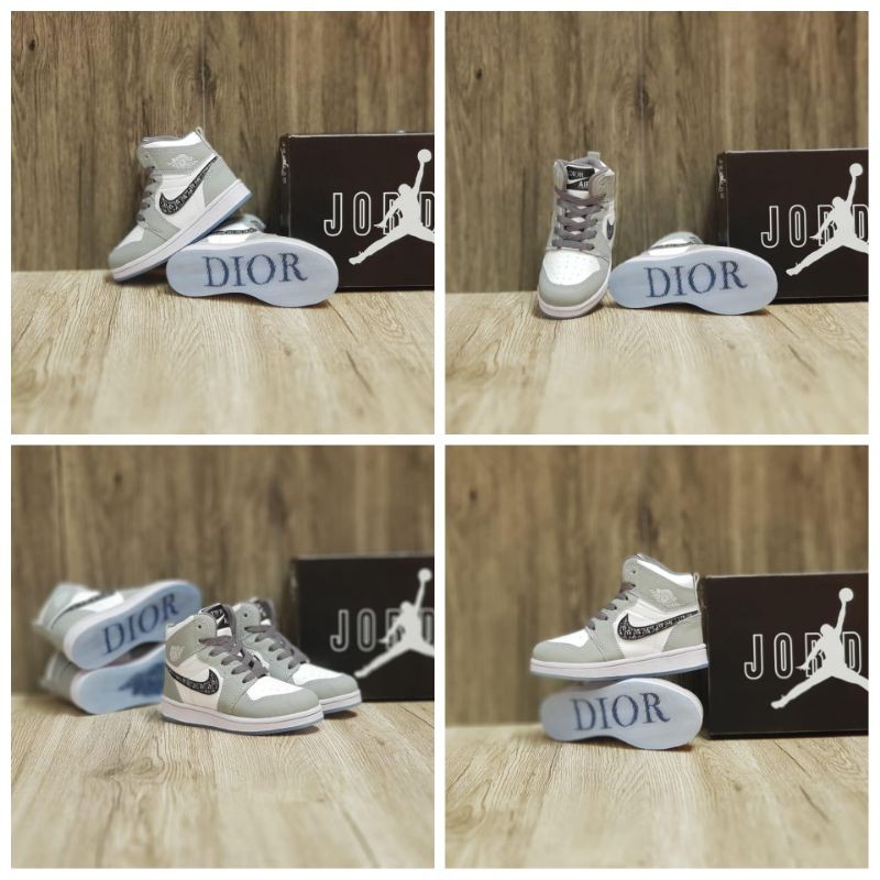 Giày thể thao Nike AIR JORDAN X DIOR thời trang cao cấp cho bé