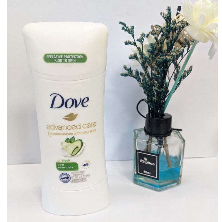 Lăn Khử Mùi Dove Advanced Care Revive 48h 74g (Hương Lựu và Dưa leo) Lăn nách nữ Dove Advanced