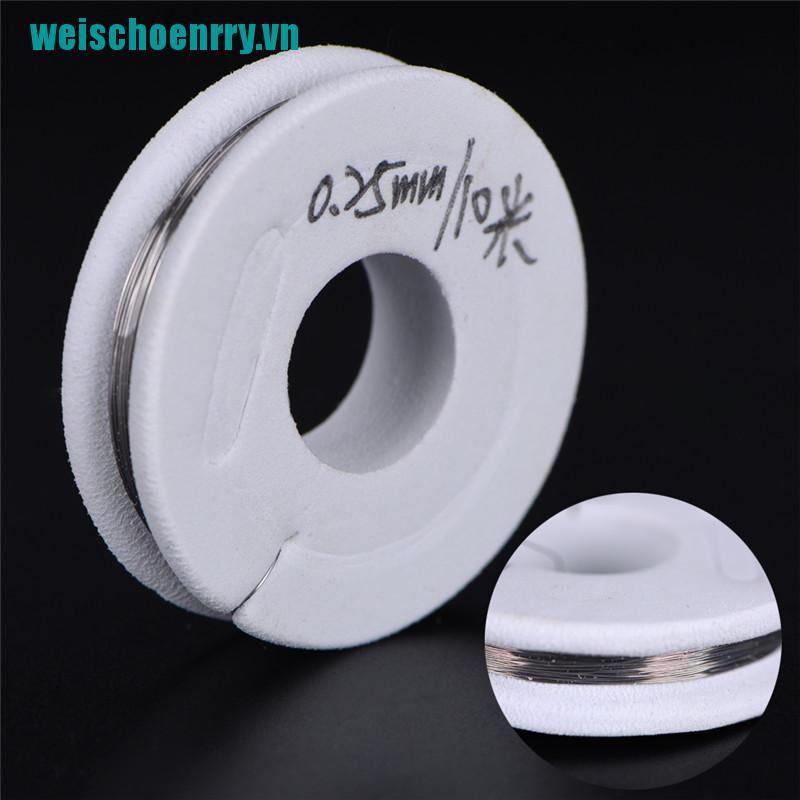 Weis♪Cuộn Dây Điện Trở Kháng Lực 0.15~0.25mm 10m