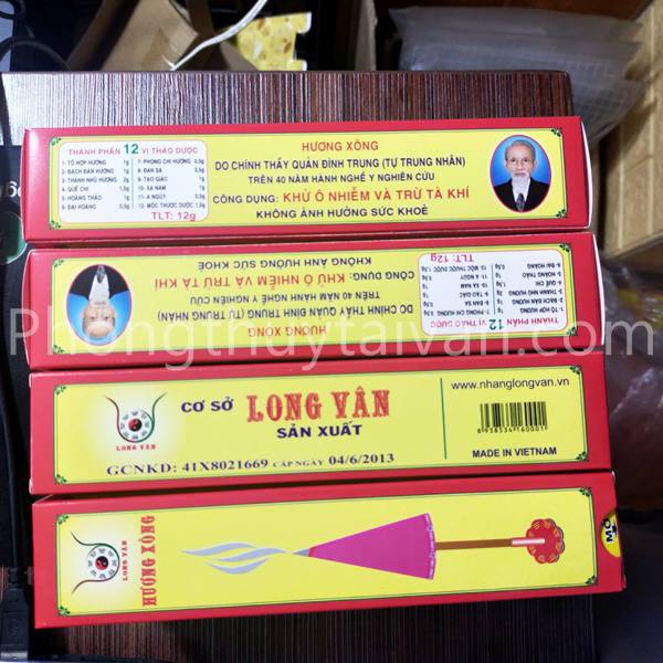 Bột cây xông nhà % LONG VÂN 12 vị thảo dược(diện tích nhỏ)