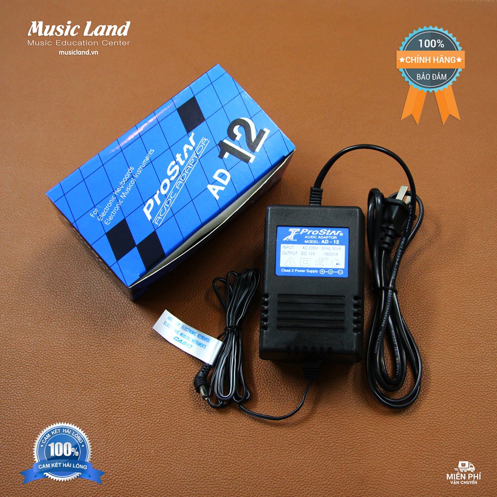 Nguồn Adapter đàn Organ Casio - ProStar AD12