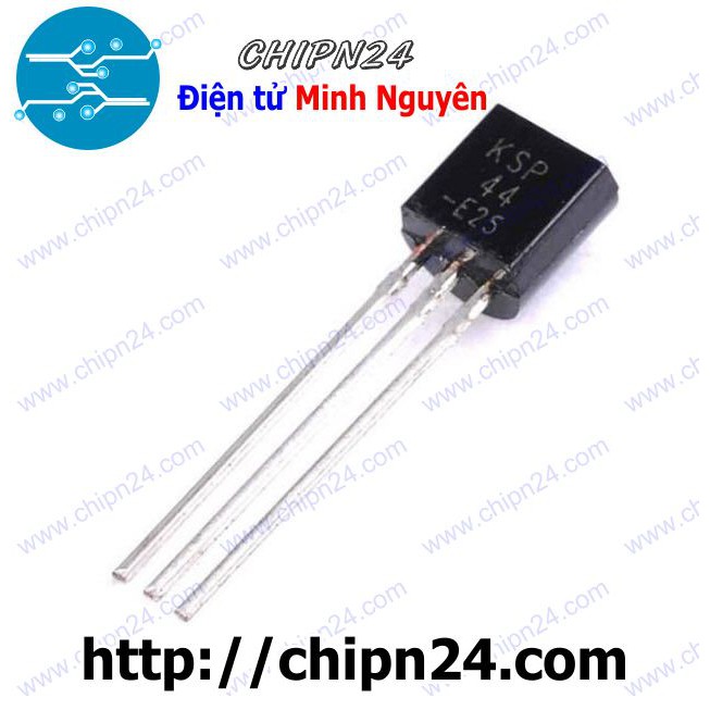 [10 CON] Transistor KSP44 NPN TO-92 300mA 400V (MPSA44 A44)