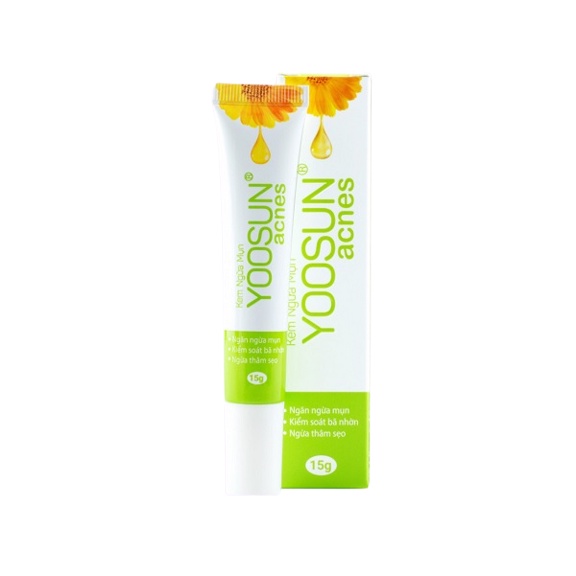 Kem ngừa mụn Yosun Acnes-Giảm mụn, giảm thâm từ thảo dược-Tuýp 15g