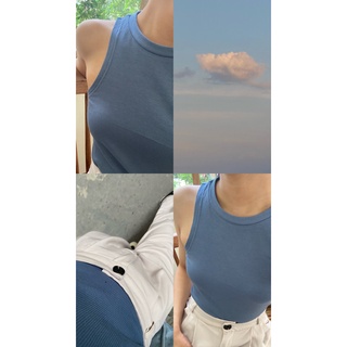 CieL tank top- TRẮNG áo ba lỗ nữ