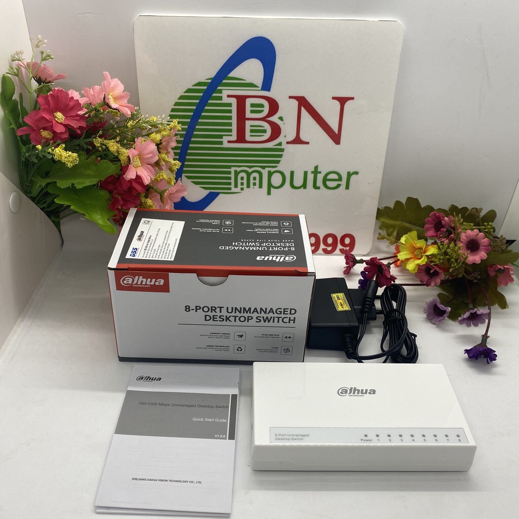 Bộ chia mạng Switch Dahua 5 - 8 cổng bảo hành 24 tháng
