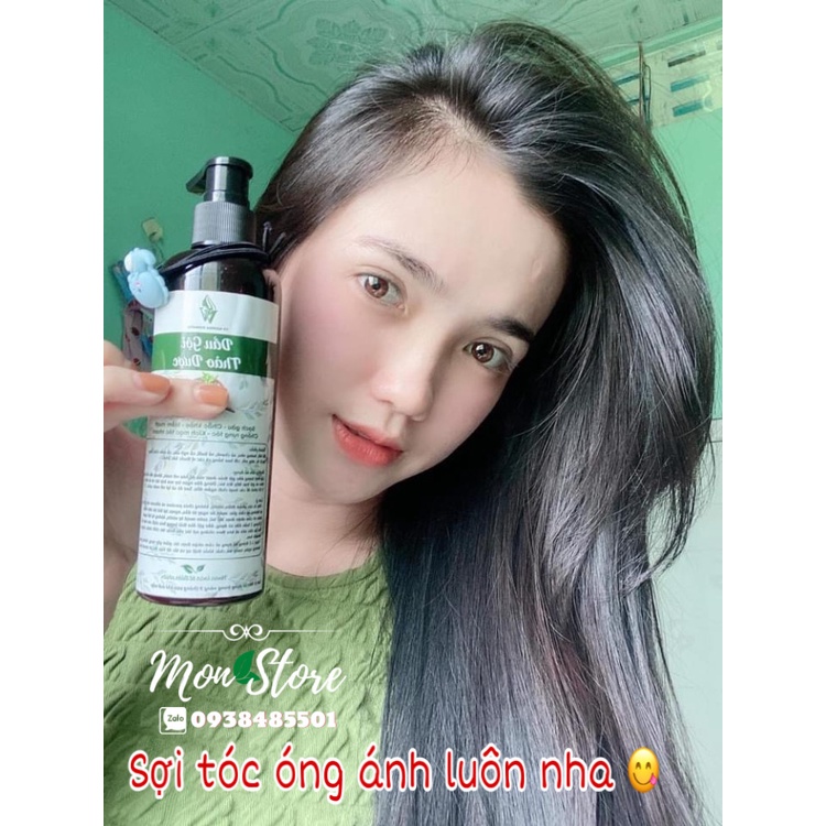 DẦU GỘI THẢO DƯỢC VV Natural Cosmetic giúp tóc chắc khoẻ, sạch gàu, hỗ trợ mọc tóc nhanh hơn và nhiều hơn